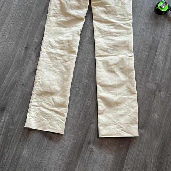 Dolce And Gabbana Cream Cotton Dress Pants - Picture 10 of 14